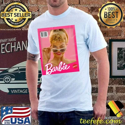Beautiful margot robbie barbie in barbie the movie 2023 graphic shirt