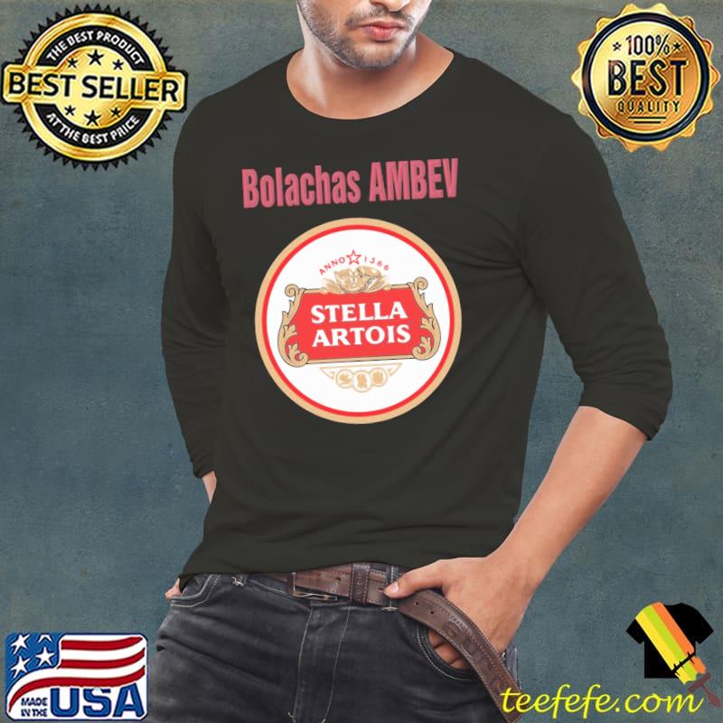 Beer logo bolachas ambev stella artois classic s Long Sleeve Tee Beer logo bolachas ambev stella artois classic s Long Sleeve Tee