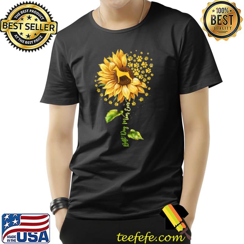 Best Dog Mom Ever Sunflower Doberman Pinscher Dog Lover T-Shirt Unisex Best Dog Mom Ever Sunflower Doberman Pinscher Dog Lover T-Shirt Unisex