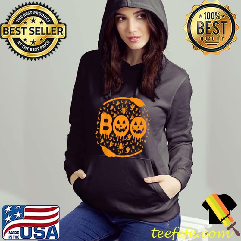 Boo Halloween Costume Spiders Ghosts Pumkin Witch Hat T-Shirt Hoodie Boo Halloween Costume Spiders Ghosts Pumkin Witch Hat T-Shirt Hoodie