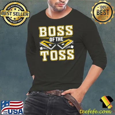 Boss Of The Toss Cornhole T-Shirt