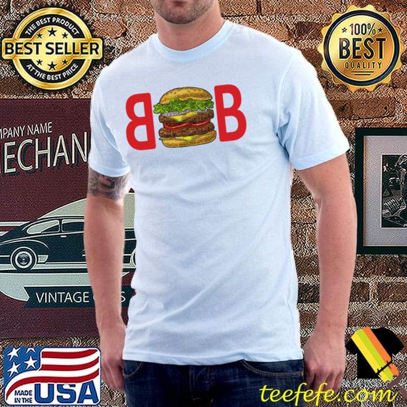 Cartoon design bob's burgers graphic shirt