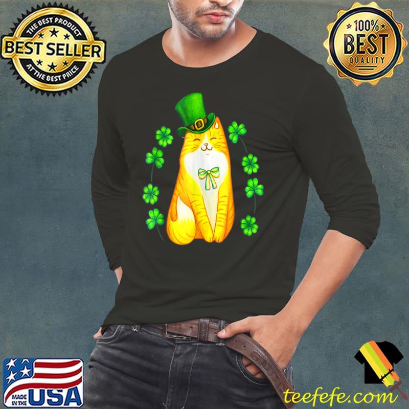 Cat St Patrick's Day Green Saint Patty T-Shirt Cat St Patrick's Day Green Saint Patty T-Shirt
