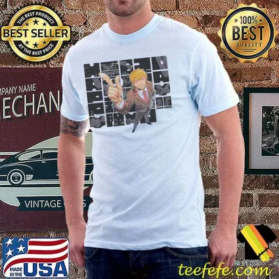 Character in mob psycho 100 arataka reigen classic shirt