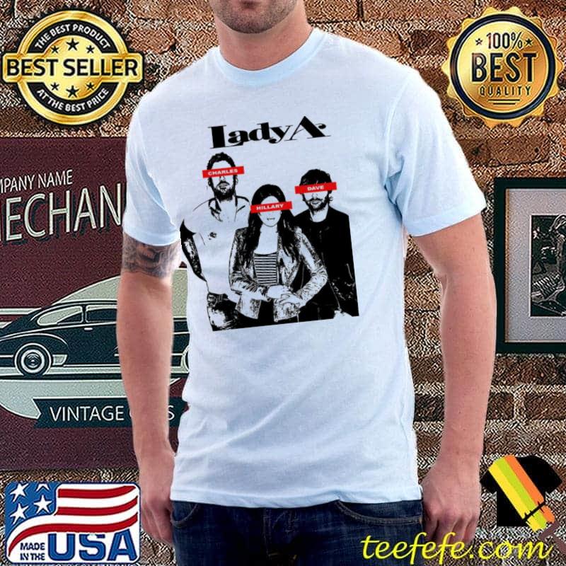 Charles hillary dave lady antebellum lady a shirt