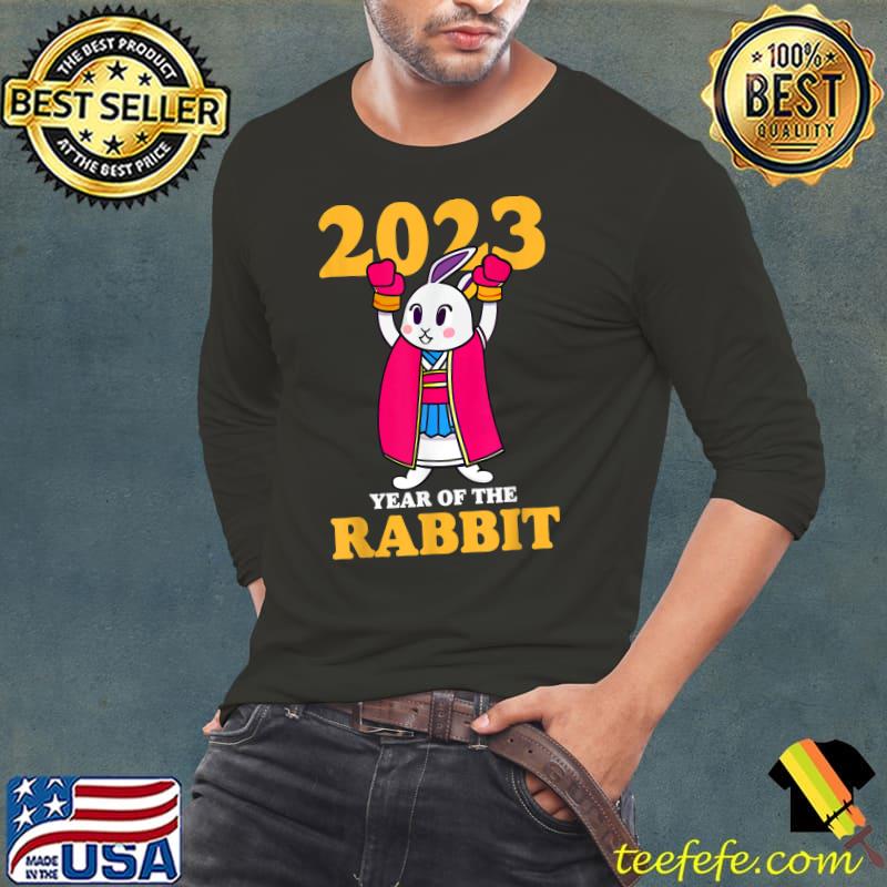 Chinese New Year 2023 Rabbit With Box Gloves Year Of Rabbit T-Shirt