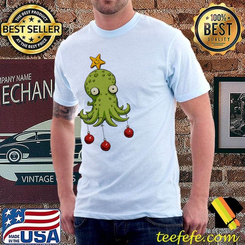 Christmas cephalopod octopus shirt Christmas cephalopod octopus shirt