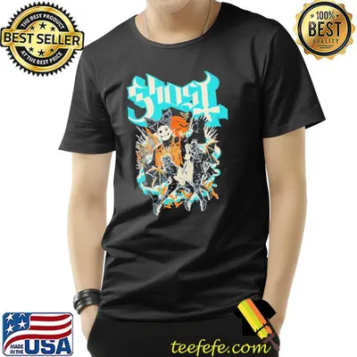 Colorful art of the ghost rock band rock impera maestro trending classic  shirt