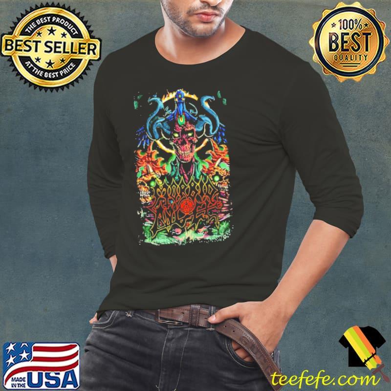 Colorful of morbid angel merch graphic art trending classic s Long Sleeve Tee Colorful of morbid angel merch graphic art trending classic s Long Sleeve Tee