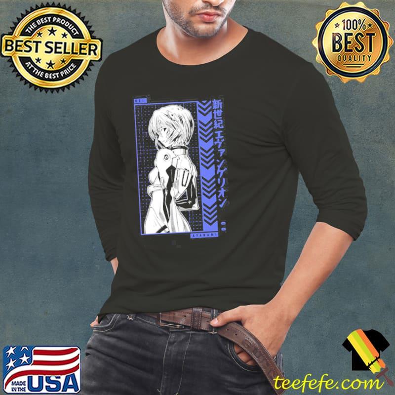 Cool bg reI ayanamI manga evangelion urban style classic s Long Sleeve Tee Cool bg reI ayanamI manga evangelion urban style classic s Long Sleeve Tee