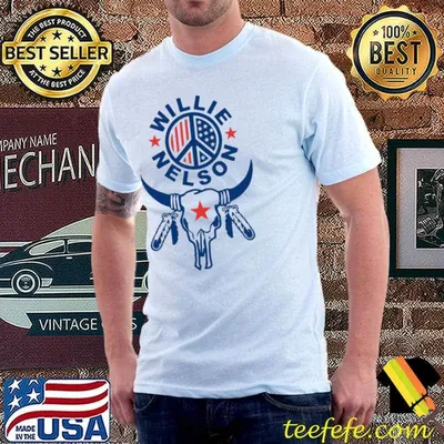 Country musicians willie nelson art shirt