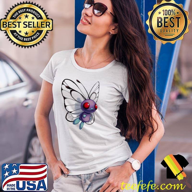 Cute butterfree art in Pokemon anime classic s Ladies Tee Cute butterfree art in Pokemon anime classic s Ladies Tee