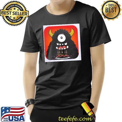 Cute monsters vs aliens happy birthday classic shirt