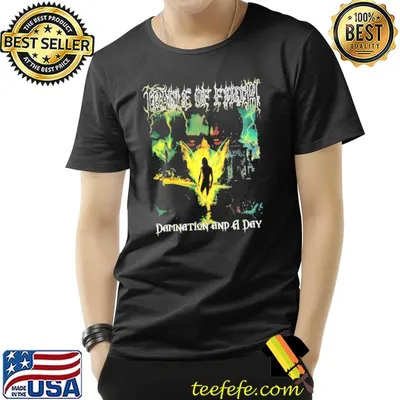 Damnation and a day cradle of filth retro vintage shirt