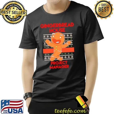 Dancing gingerbread house project manager classic shirt