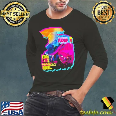 David and lucy edgerunners cyberpunk edgerunners netflix retro neon colored graphic shirt