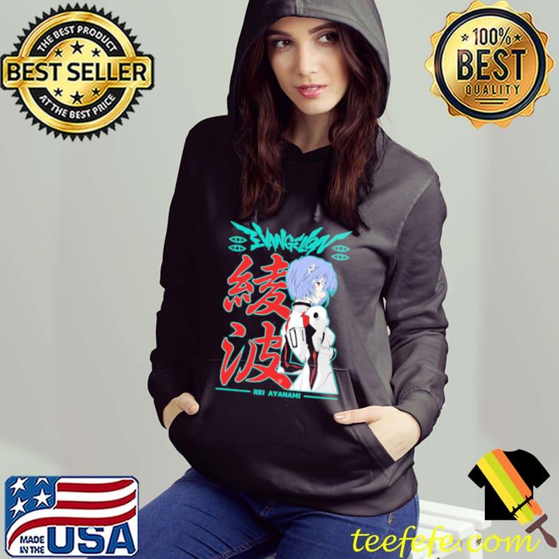 Death and rebirth 1st child reI ayanamI evangelion anime manga s Hoodie Death and rebirth 1st child reI ayanamI evangelion anime manga s Hoodie