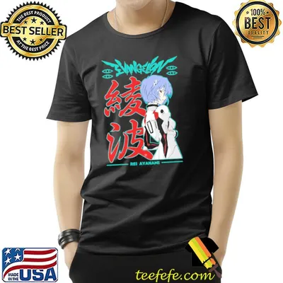 Death and rebirth 1st child reI ayanamI evangelion anime manga shirt