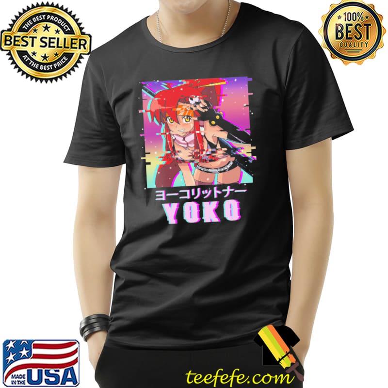 Digital art gurren lagann yoko littner exciting classic shirt