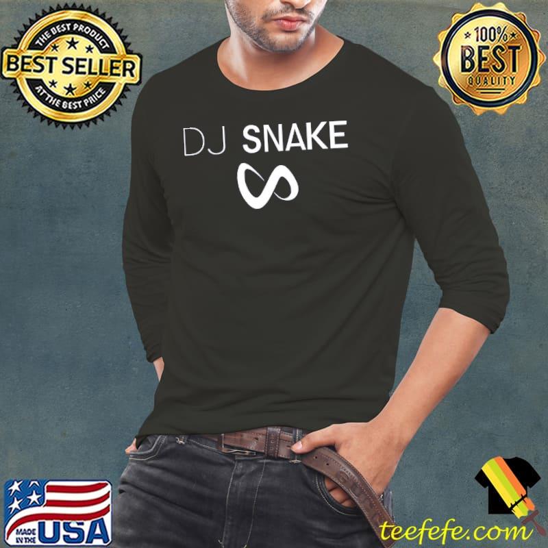 Dj snake dj white logo art classic shirt