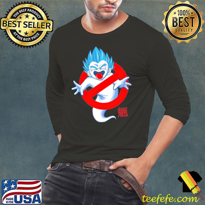 Dragonball z no ghost inside dbz x ghostbusters classic s Long Sleeve Tee Dragonball z no ghost inside dbz x ghostbusters classic s Long Sleeve Tee