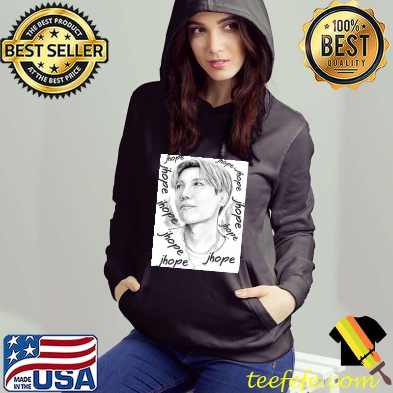 Drawing jhope bts jung hoseok hobI fanmade s Hoodie Drawing jhope bts jung hoseok hobI fanmade s Hoodie