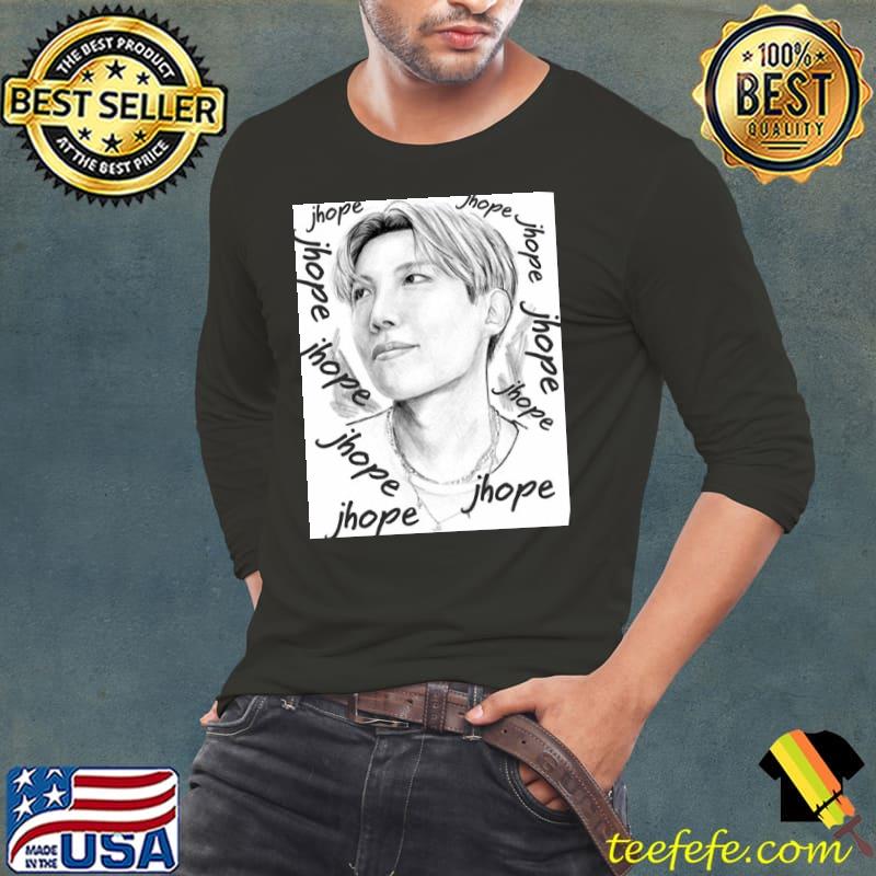 Drawing jhope bts jung hoseok hobI fanmade s Long Sleeve Tee Drawing jhope bts jung hoseok hobI fanmade s Long Sleeve Tee