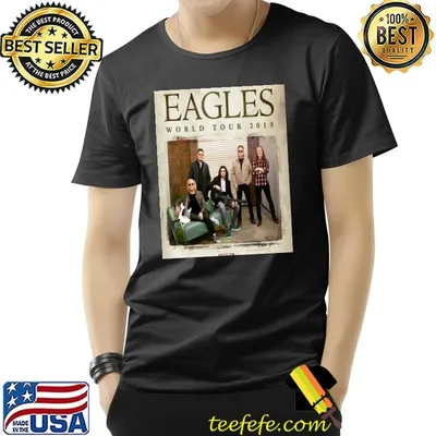 Eagles band world tour 2019 shirt