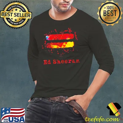 Ed sheeran music shirt
