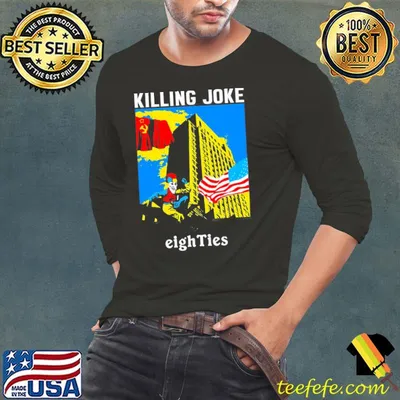 Eighties colored design killing joke shirt