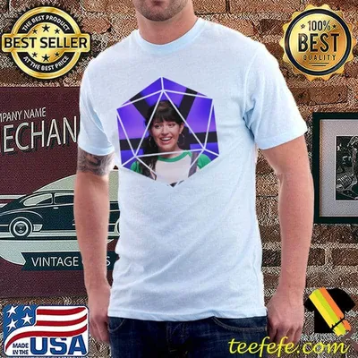 Emily axford d20 dice design shirt