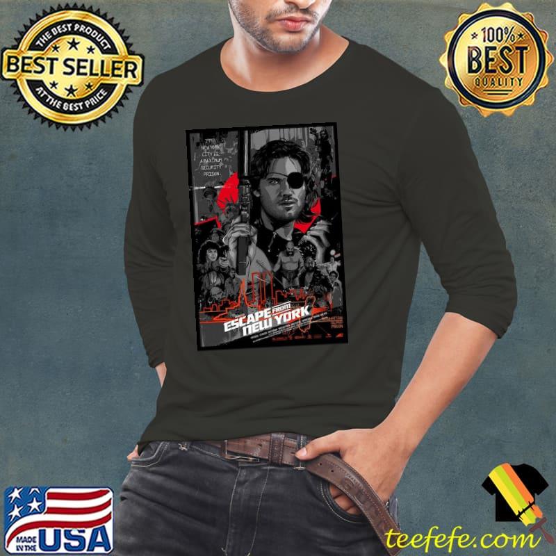 Escape from New York 1992 Shirt Long Sleeve Tee Escape from New York 1992 Shirt Long Sleeve Tee