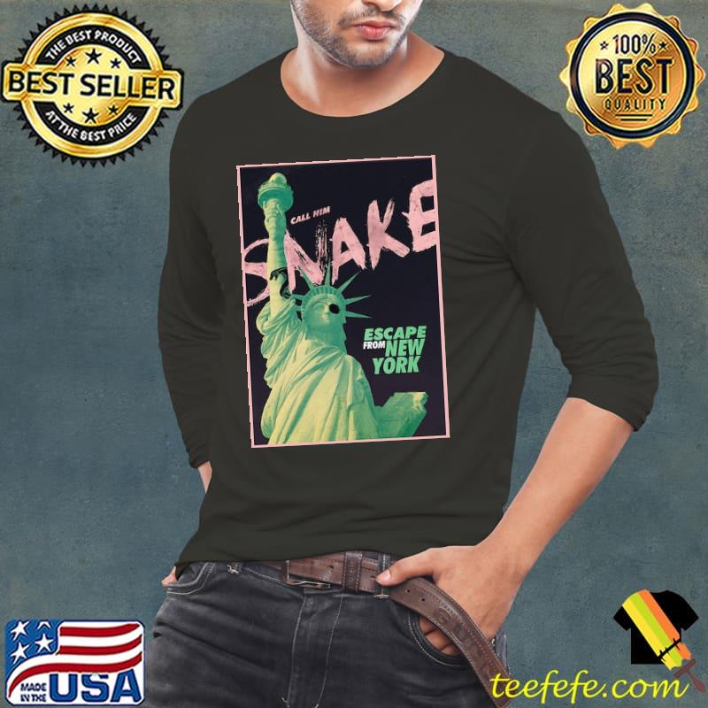 Escape from New York Call him Snack Shirt Long Sleeve Tee Escape from New York Call him Snack Shirt Long Sleeve Tee
