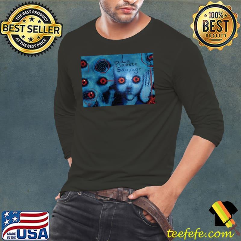 Fantastic Planet La Planete Sauvage Poster Shirt Long Sleeve Tee Fantastic Planet La Planete Sauvage Poster Shirt Long Sleeve Tee