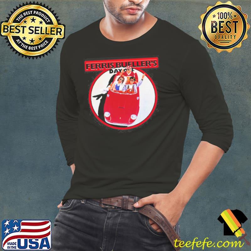 Ferris Bueller's Day Off Logo Shirt Long Sleeve Tee Ferris Bueller's Day Off Logo Shirt Long Sleeve Tee
