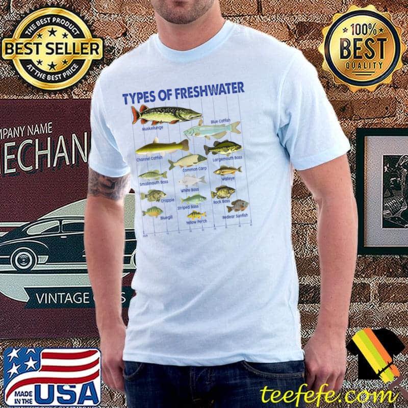 Fishing Types Of Freshwater Fish Species Toddler T-Shirt