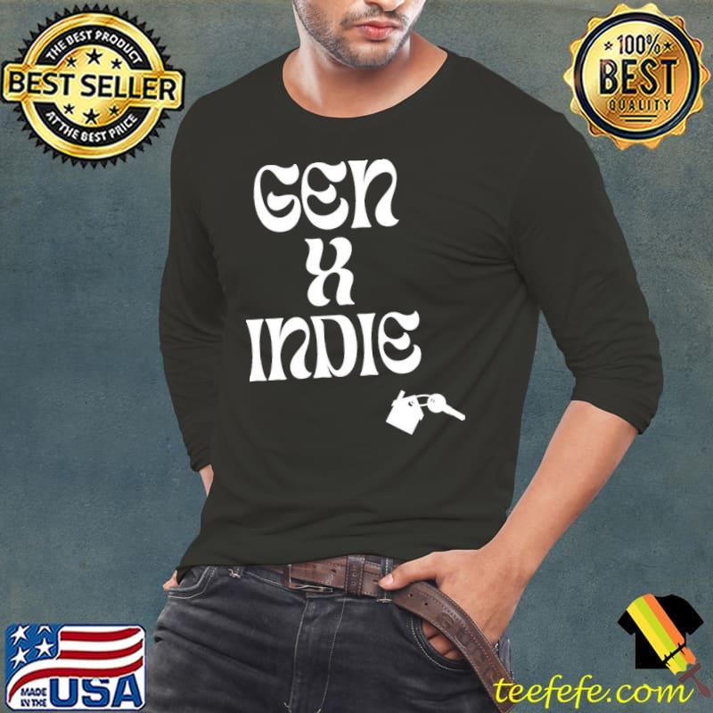 Gen x indie white design classic s Long Sleeve Tee Gen x indie white design classic s Long Sleeve Tee