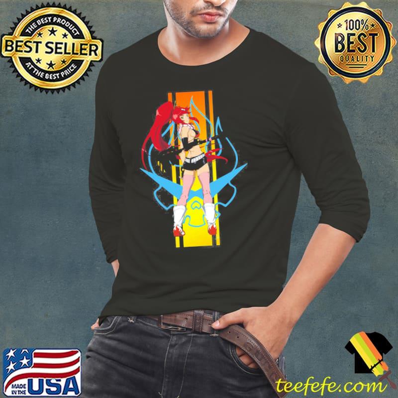Geometric design yoko gurran lagann classic s Long Sleeve Tee Geometric design yoko gurran lagann classic s Long Sleeve Tee