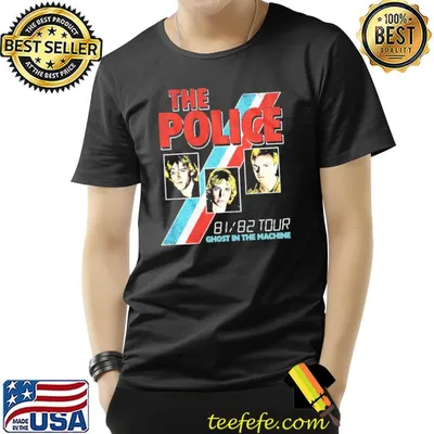 Ghost in the machine tour 198182 the police retro classic shirt