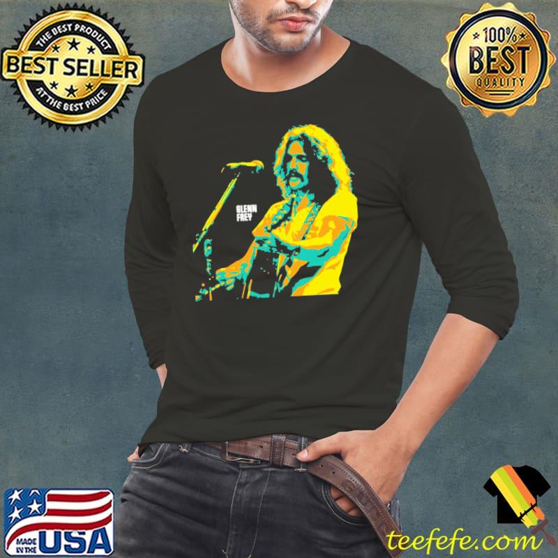 Glenn frey of band eagles graphic s Long Sleeve Tee Glenn frey of band eagles graphic s Long Sleeve Tee