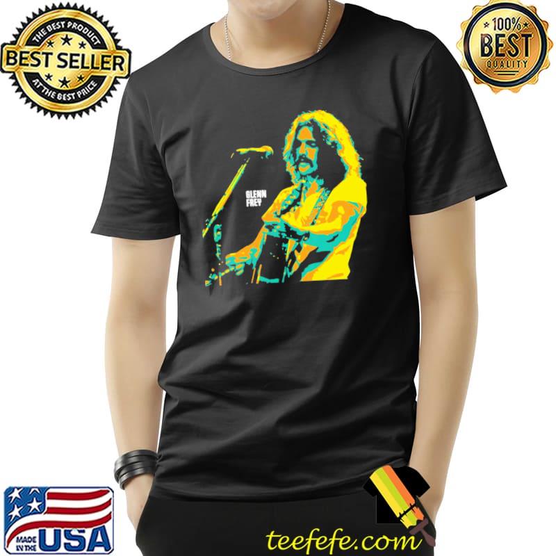 Glenn frey of band eagles graphic shirt