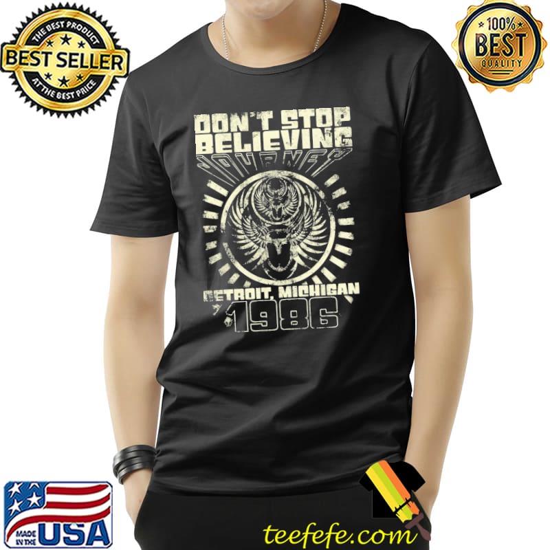 Glory to you forever don't stop believing journey rock band 1986 shirt Glory to you forever don't stop believing journey rock band 1986 shirt