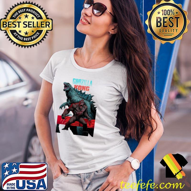 Godzilla Kong Shirt Ladies Tee Godzilla Kong Shirt Ladies Tee