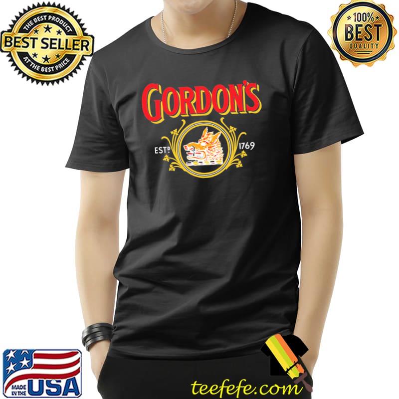 Gordon's a brand of london dry gin 1769 shirt