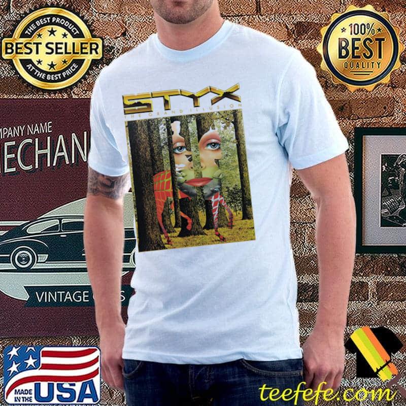 Grand illusion band the styx vintage classic shirt