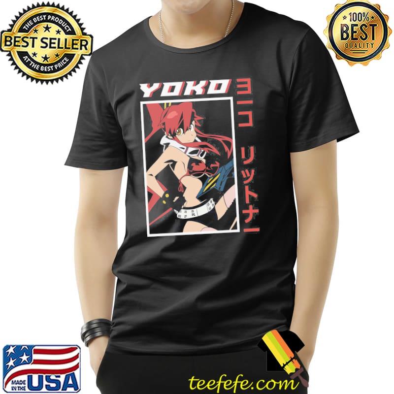 Graphic gurren lagann yoko littner shirt