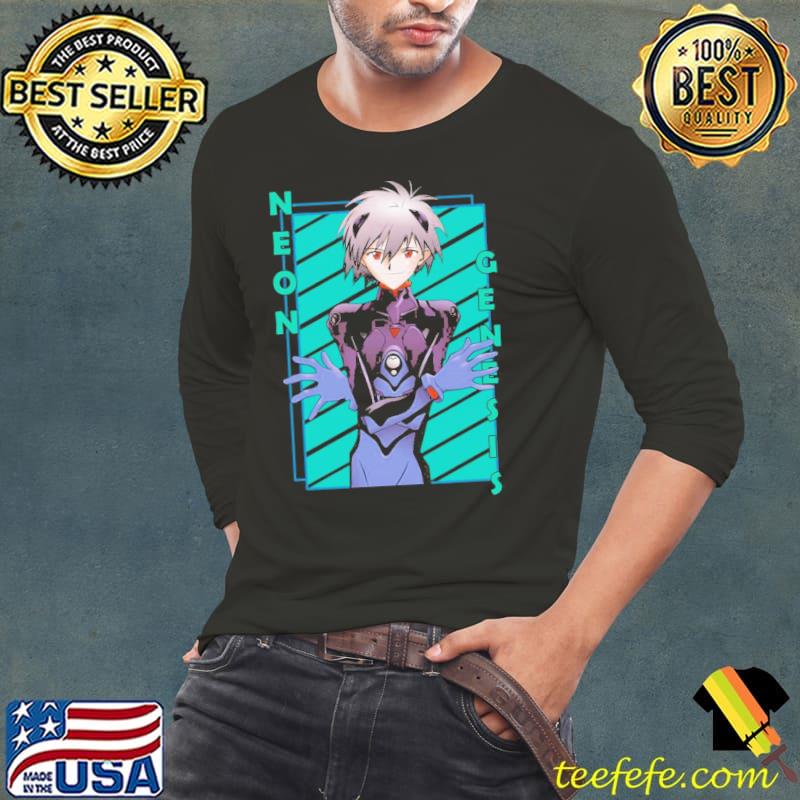 Graphic kaworu nagisa genesis evangelion classic s Long Sleeve Tee Graphic kaworu nagisa genesis evangelion classic s Long Sleeve Tee