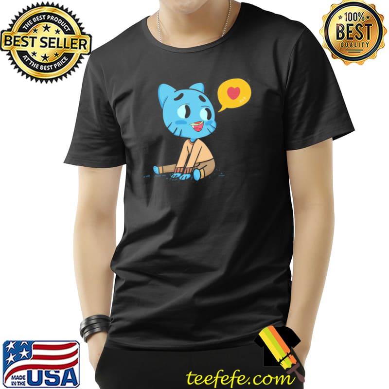 Gumball love you the amazing world of gumball classic shirt