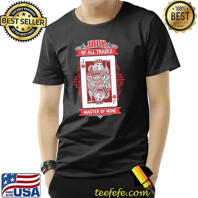 Happy halloween Jack of all trades master of none card classic shirt
