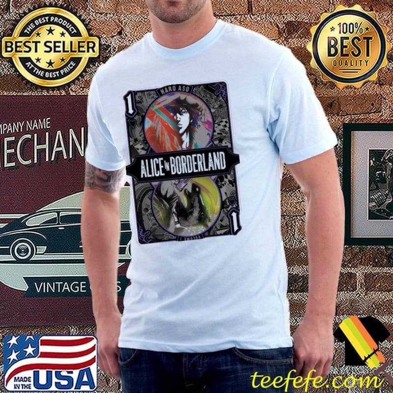Haro aso vol 1 alice in borderland poster artwork shirt